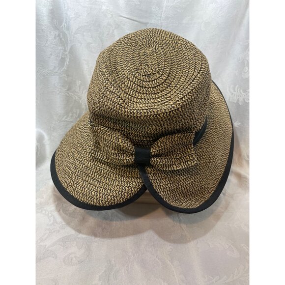 San Diego Hat Company Straw Sun Hat 20.5 inside diameter - Picture 2 of 4